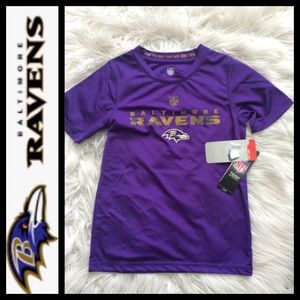 NWT NFL Ravens Youth Performance Tee
